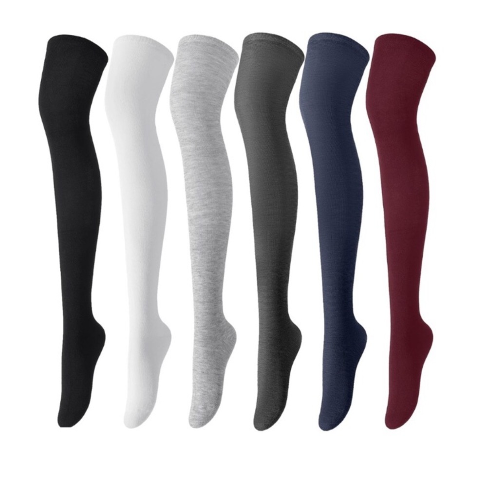 New Over-the-Knee Socks Collection (Set of 6)